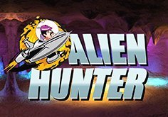 Alien Hunter Pokie Logo